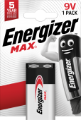 Energizer Max 9V (6LR61/522) BP-1